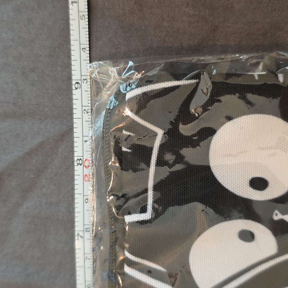Cat Canvas Zippered Makeup Bag - Picture 3 of 4